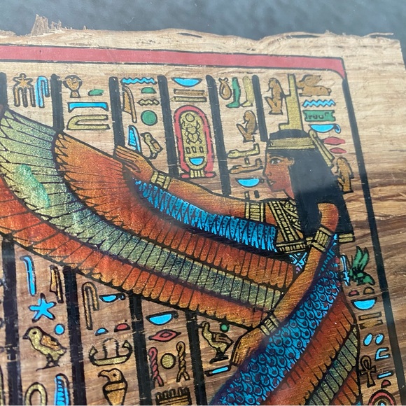 Egyptian Papyrus Hieroglyphics Wall Art Decor - Picture 8 of 12